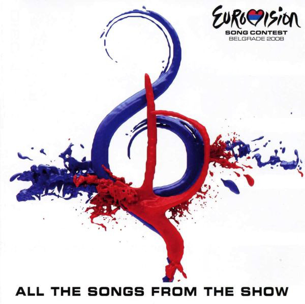 Eurovision Song Contest 2008; Belgrade : Front + Inlay